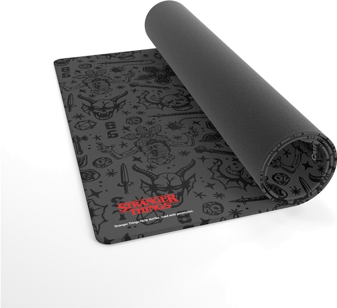 Ігровий килимок Gamegenic Stranger Things - Prime Playmat - Hellfire Club (4251715413449) - зображення 2