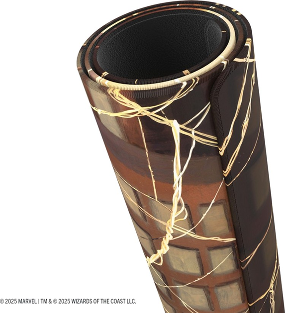 Ігровий килимок Gamegenic Magic the Gathering - Marvel's Spider-Man - Shiny Playmat - Plains (4251715422021) - зображення 5