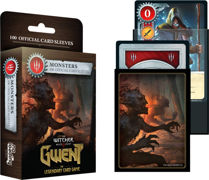 Протектори для карт Gwent: The Legendary Card Game - Monsters (612735199814) - зображення 2