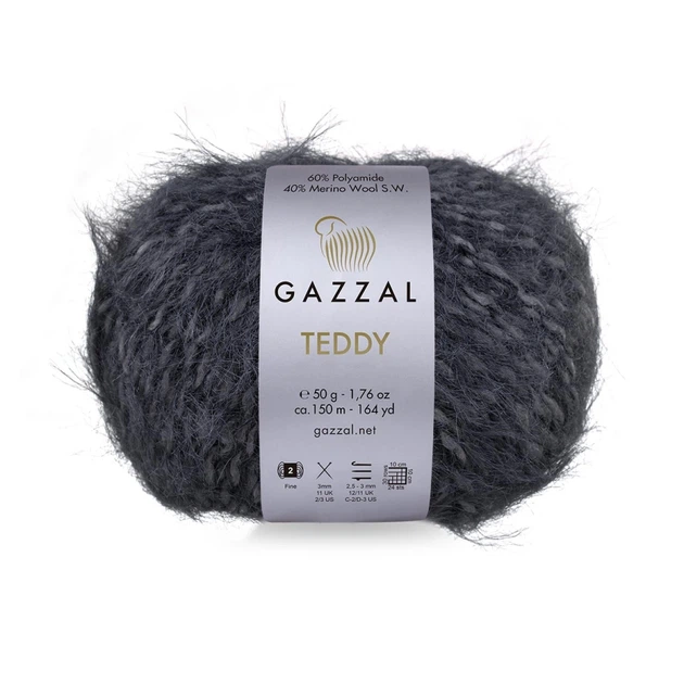 Пряжа Gazzal Teddy 6537 - Фото 1 Пряжа Gazzal Teddy 6537 - изображение 1