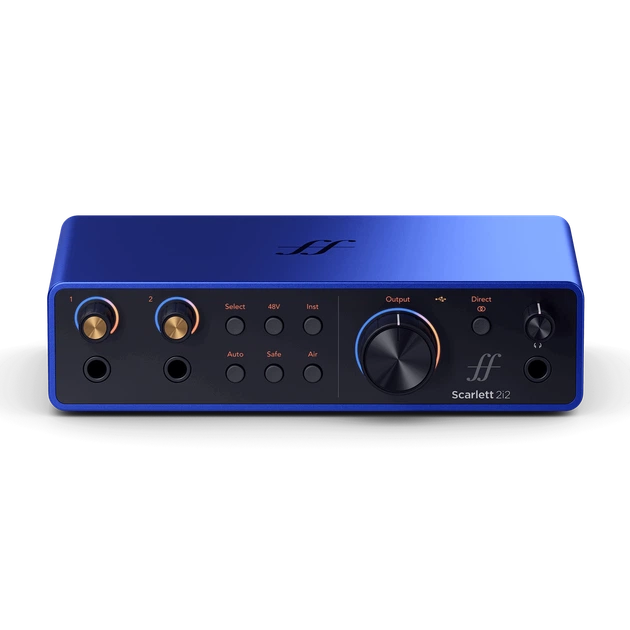 Аудіоінтерфейс Focusrite Scarlett 2i2 Anniversary Edition - Фото 1 Аудіоінтерфейс Focusrite Scarlett 2i2 Anniversary Edition - зображення 1