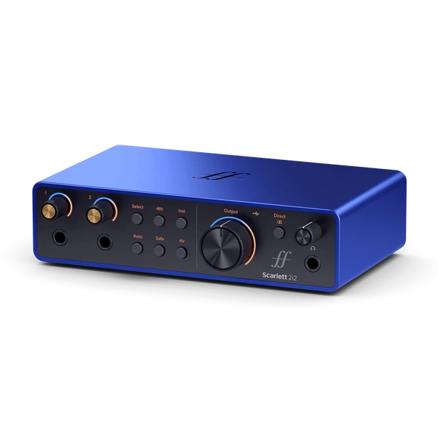 Аудіоінтерфейс Focusrite Scarlett 2i2 Anniversary Edition - Фото 5 Аудіоінтерфейс Focusrite Scarlett 2i2 Anniversary Edition - зображення 5