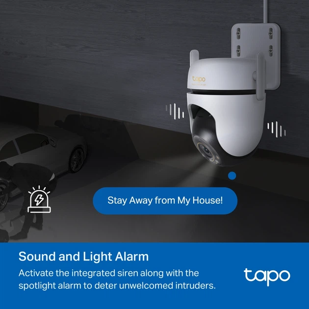 Kamera IP TP-Link Tapo C530WS White - obraz 9