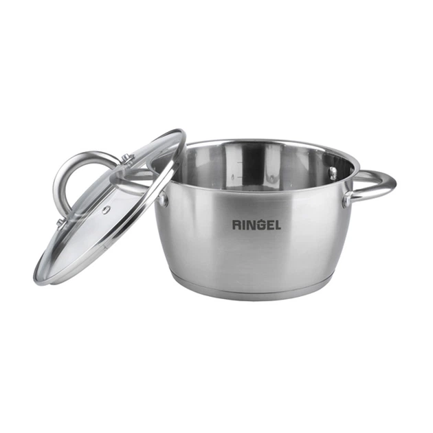 Кастрюля с крышкой Ringel Bonn RG-2003-20 20 см 3,6 л - Фото 2 Кастрюля с крышкой Ringel Bonn RG-2003-20 20 см 3,6 л - изображение 2