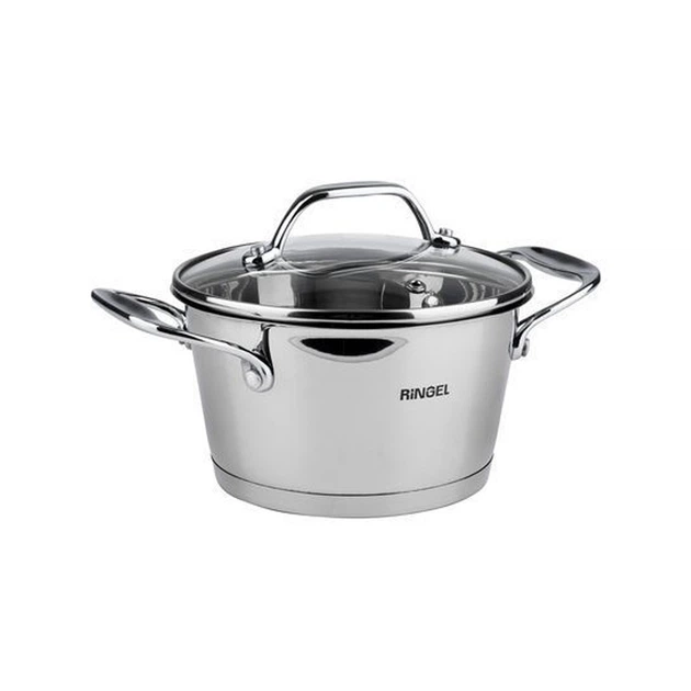 Кастрюля с крышкой Ringel Potsdam RG-2010-20 20 см 2,7 л - Фото 1 Кастрюля с крышкой Ringel Potsdam RG-2010-20 20 см 2,7 л - изображение 1