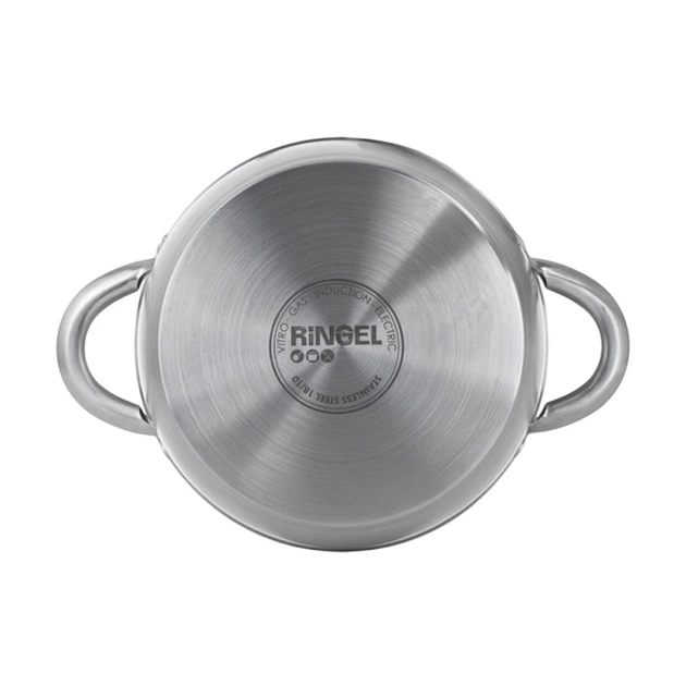 Кастрюля с крышкой Ringel Bonn RG-2003-22 22 см 4,7 л - Фото 4 Кастрюля с крышкой Ringel Bonn RG-2003-22 22 см 4,7 л - изображение 4