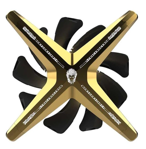 Вентилятор alseye X12 Golden WK Push (AS.04.03.0024) - Фото 1 Вентилятор alseye X12 Golden WK Push (AS.04.03.0024) - изображение 1