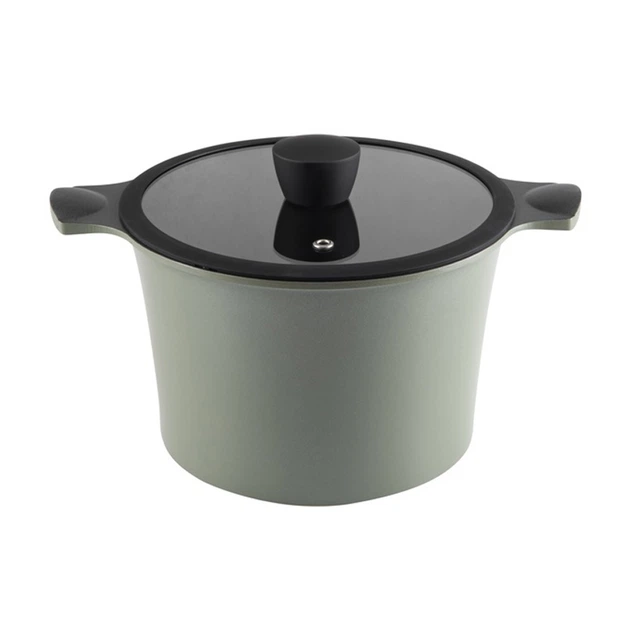 Кастрюля с крышкой Ringel Zitrone Olive RG-2108-24/1/OL 24 см 4,2 л - Фото 1 Кастрюля с крышкой Ringel Zitrone Olive RG-2108-24/1/OL 24 см 4,2 л - изображение 1