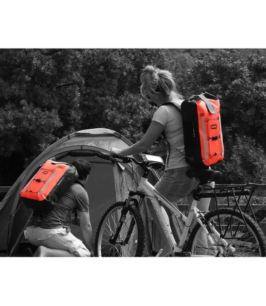 Герморюкзак OverBoard OB1157HVO-EU Pro-Vis Backpack 20 л - чорно-помаранчевий - изображение 9