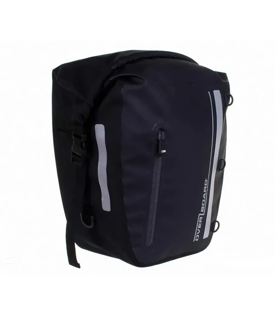 Герморюкзак OverBoard OB1159BLK-EU Classic Pannier 17 л - чорний - изображение 2