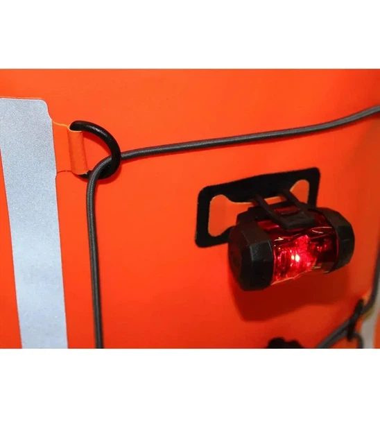Герморюкзак OverBoard OB1147HVO 30 л - чорно-помаранчевий - изображение 4