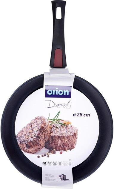 Patelnia Orion Diamant diamentowa nieprzywierająca z odpinanym uchwytem 28 cm (8592381132125) - obraz 14