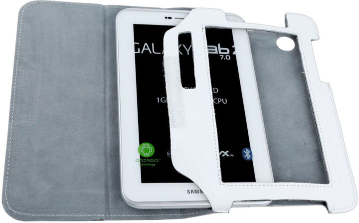 Обкладинка Quer для Samsung Galaxy Tab 2 7.0" White (5901436781172) - зображення 3