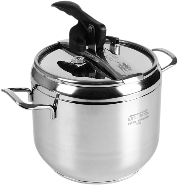 Szybkowar Orion Profi stalowy 5 l (8592381081171) - obraz 2