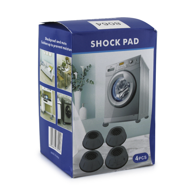 Антивибрационные подставки Shock Pad Black 4 шт для стиральной машины (8064) - изображение 5