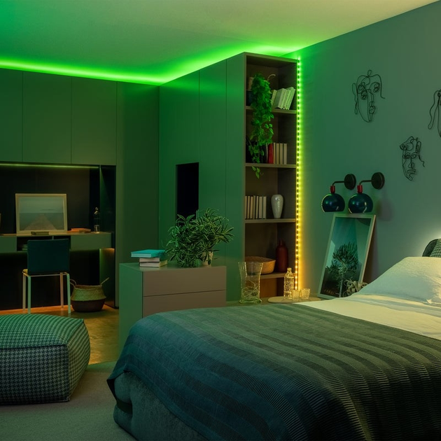 Гирлянда светодиодная Twinkly Dots RGB Smart LED 400 ламп черный кабель 20м (TWD400STP-BEU) - изображение 10