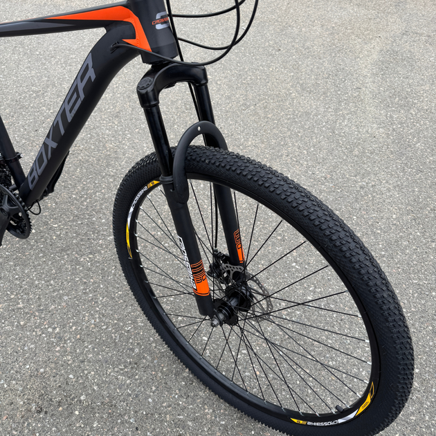Велосипед CrossBike 29" Boxter 2025 Рама 19" black-red - изображение 3