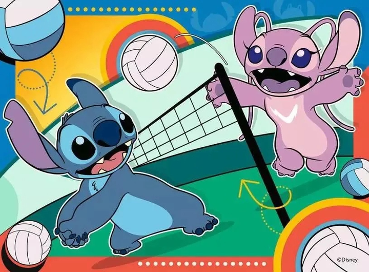 Zestaw puzzli Ravensburger Disney Stitch 4 w 1 12 + 16 + 20 + 24 elementów 12004106 (4005555041061) - obraz 4