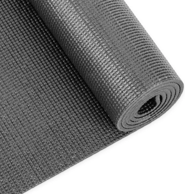 Коврик (мат) для фитнеса и йоги Gymtek 0,5см серый - Фото 6 Коврик (мат) для фитнеса и йоги Gymtek 0,5см серый - изображение 6
