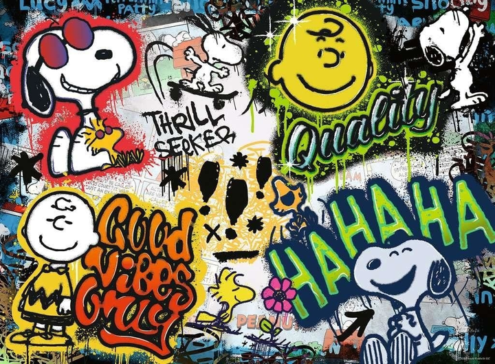 Пазл Ravensburger Peanuts 500 елементів 12000389 (4005555003892) - зображення 2