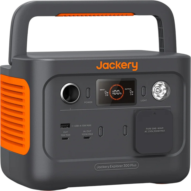 Зарядна станція Jackery Explorer 300 Plus / 300 Вт / 288 Вт⋅год / LiFePO4 (21-0001-000010) - зображення 3