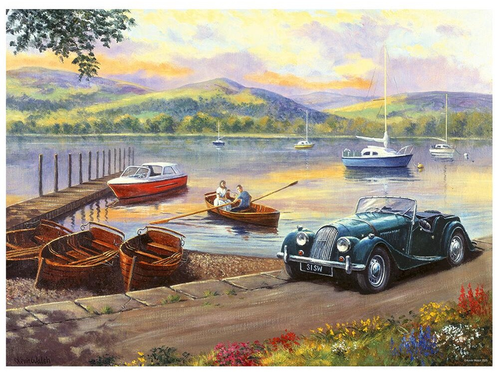 Пазл Ravensburger Зупинка біля озер 500 елементів 12001569 (4005555015697) - зображення 2