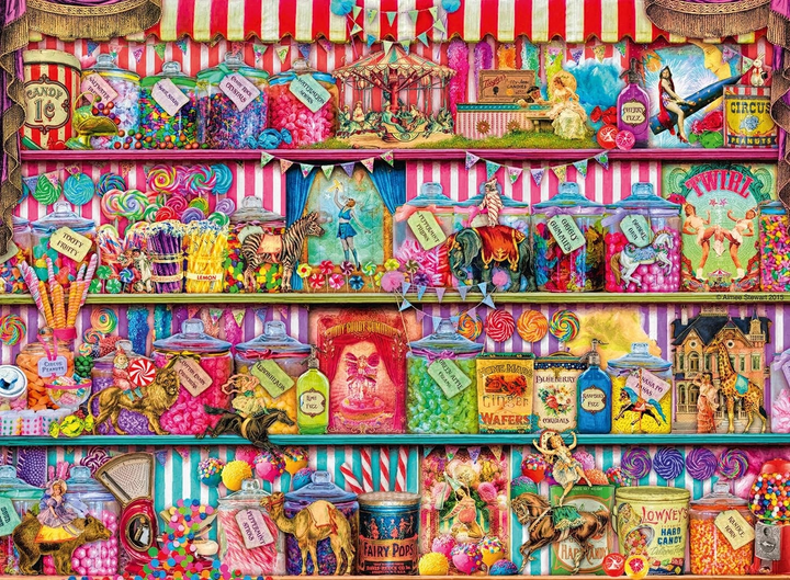 Пазл Ravensburger Цукерковий магазин 500 елементів 12000495 (4005555004950) - зображення 2