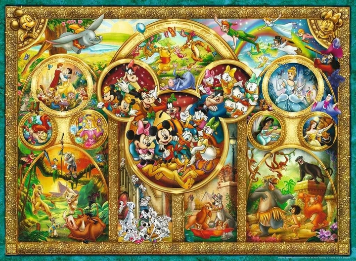 Пазл Ravensburger Сім'я Діснея 500 елементів 12000094 (4005555000945) - зображення 2