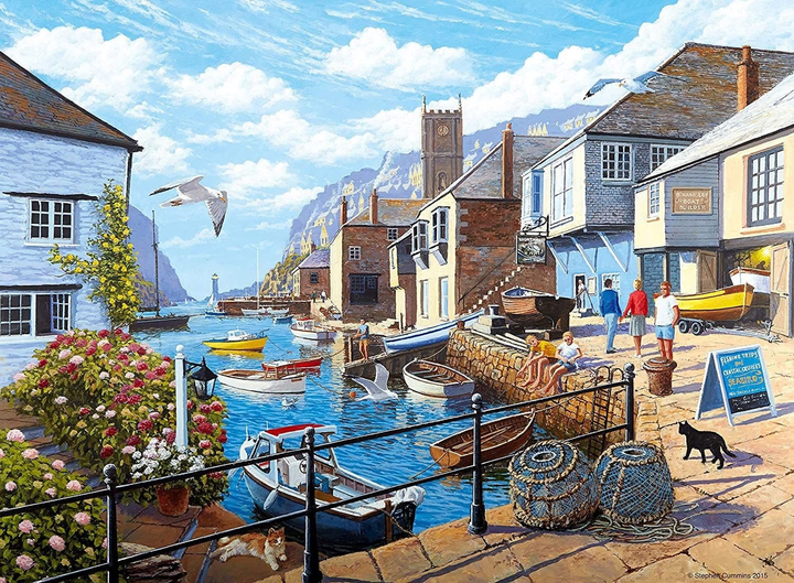 Пазл Ravensburger Спокійна гавань 500 елементів 12000503 (4005555005032) - зображення 2