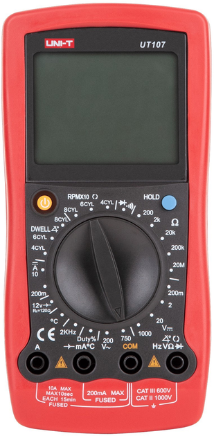 Мультиметр універсальний UNI-T UT107 (5901436741077) - зображення 1