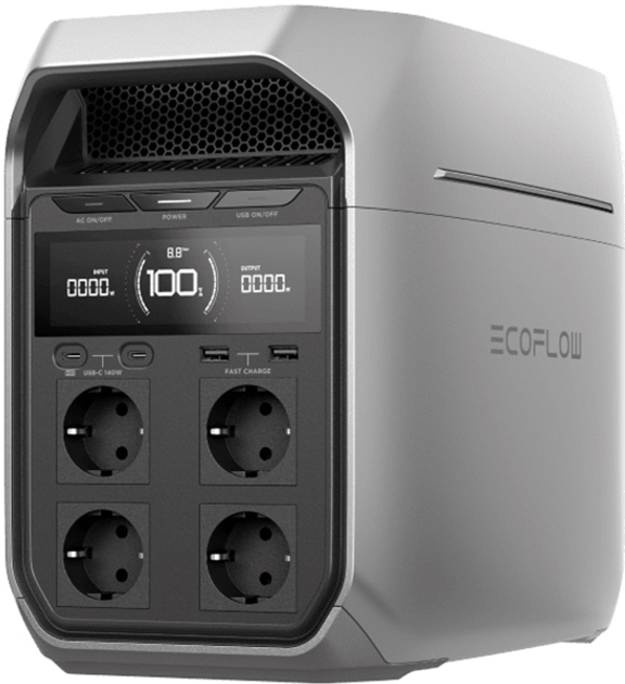 Зарядна станція EcoFlow DELTA 3 Plus / 1800 Вт / 1024 Вт⋅год / LiFePO4 (EFDELTA3P-EU) - зображення 1