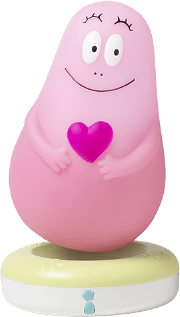 Світильник Pabobo Lumilove Barbapapa Рожевий 210502 (3760125260341) - зображення 1