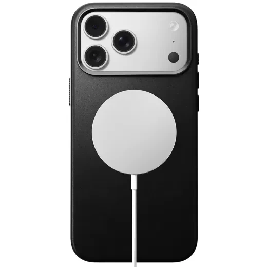 Кожаный чехол Nomad Traditional Leather Case Black для iPhone 17 Pro (NM011956858) - изображение 3