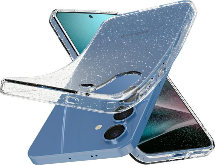 Etui plecki Spigen Liquid Crystal Glitter do Samsung Galaxy S25 Transparent (8809971238281) - obraz 4