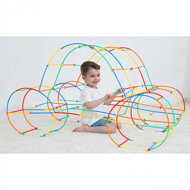 Конструктор Woopie Кольорові соломинки 1200 елементів (5906280654269) - зображення 3