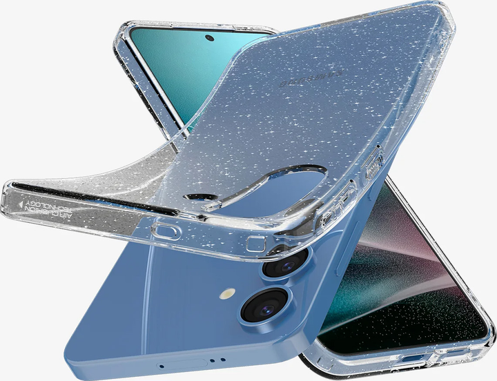 Etui plecki Spigen Liquid Crystal Glitter do Samsung Galaxy S25 Plus Transparent (8809971238076) - obraz 4