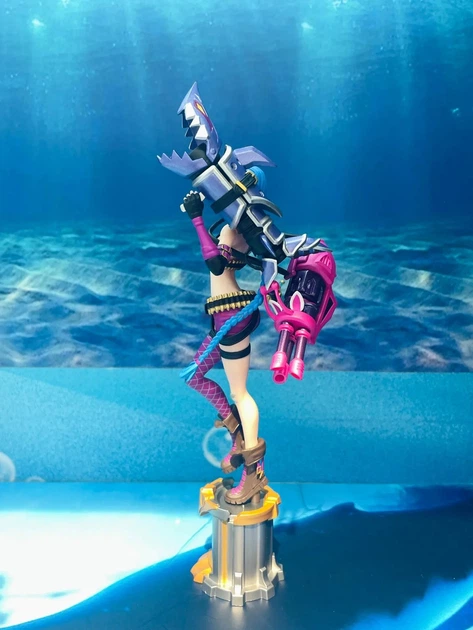 Фігурка з гри League of Legends Ліга легенд, Jinx, Джинкс, Arcane Аркейн 22 см - зображення 7