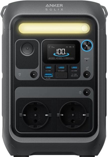 Зарядна станція Anker Solix C300X + solar panel PS60 60W / 360 Вт / 288 Вт⋅год / LiFePO4 (B1723311) - зображення 2