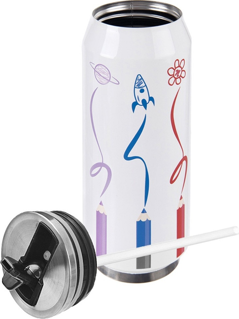 Kubek termiczny puszka Orion Wielokolorowy 500 ml (8592381215163) - obraz 3