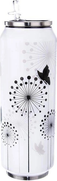 Kubek termiczny puszka Orion Biało Czarny 700 ml (8592381149307) - obraz 2