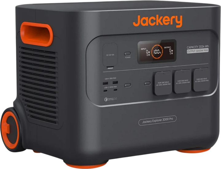 Зарядна станція Jackery Explorer 3000 Pro / 3000 Вт / 3024 Вт⋅год / Li-Ion (70-3000-EUOR01) - зображення 3