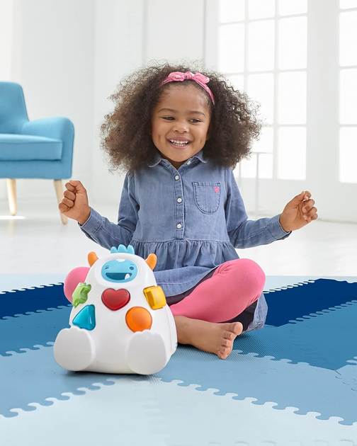 Килимок-пазл з пінопласту Skip Hop Playspot Geo 178 x 143 x 1.5 см Блакитний 245412 (194135801943) - зображення 4