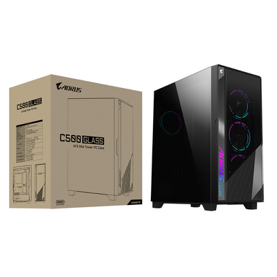Корпус GIGABYTE AORUS C500 GLASS (GB-AC500G-ST) - изображение 10