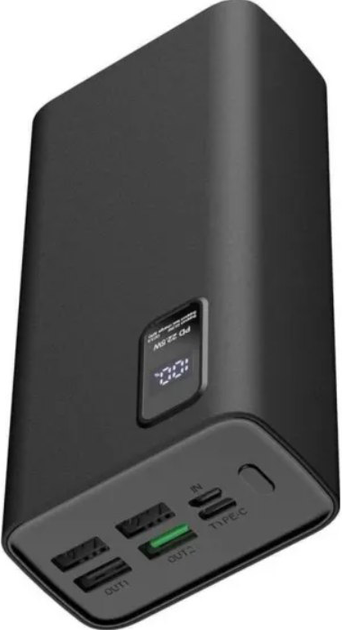 УМБ Platinet 30000mAh 22W Black (PMPB30WQC728B) - зображення 2