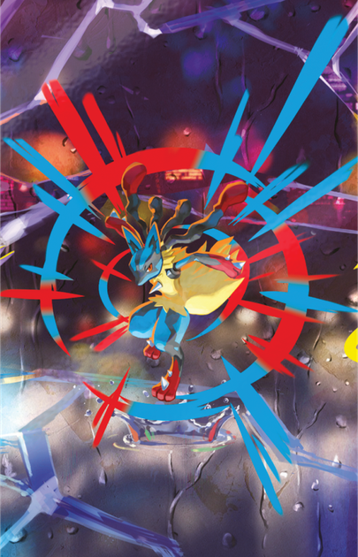 Dodatek do gry planszowej Pokemon TCG: Mega Heroes Mini Tin - Lucario (196214112964) - obraz 3