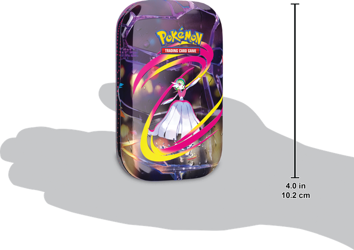 Dodatek do gry planszowej Pokemon TCG: Mega Heroes Mini Tin - Gardevoir (196214113015) - obraz 4