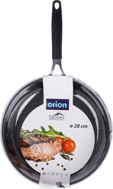 Patelnia Orion Stoner granitowa nieprzywierająca 28 cm (8592381121747) - obraz 13