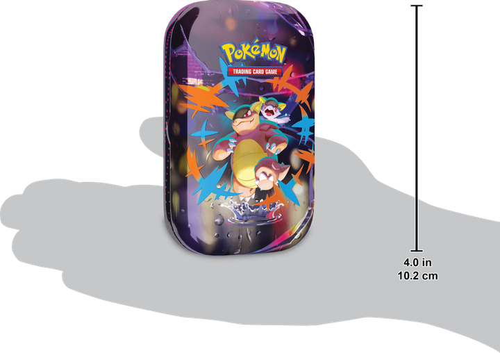 Доповнення до настільної гри Pokemon TCG: Mega Heroes Mini Tin - Kangaskhan (196214113169) - зображення 4