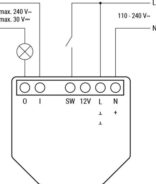 Inteligentny przekaźnik Shelly 1 Gen4 2 szt (3800238070694) - obraz 3