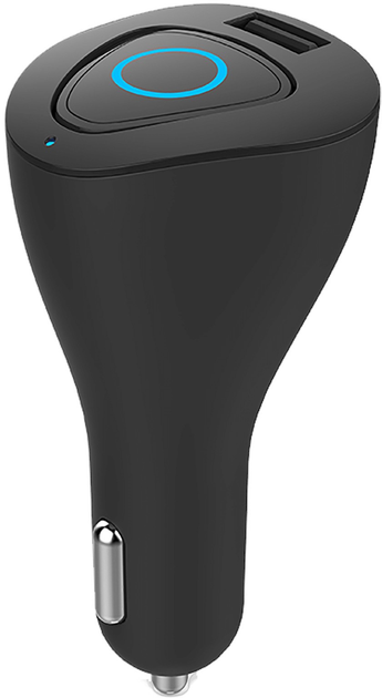 Słuchawka Bluetooth Kruger&Matz z ładowarką samochodową Traveler K1 (5901890044035) - obraz 6